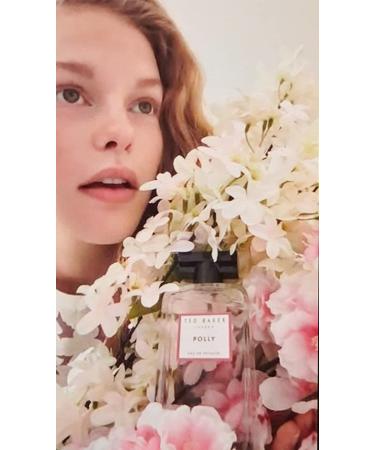 Ted Baker Floret Polly EDT Peach and Mandarin Top Notes with Jasmine and Honeysuckle Base Notes Glass Bottle Polly Fragrance 100ml - Buy Online on GoSupps.com