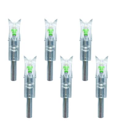 XHYCKJ 6PCS Lighted Nocks for Crossbow Bolts with 0.300