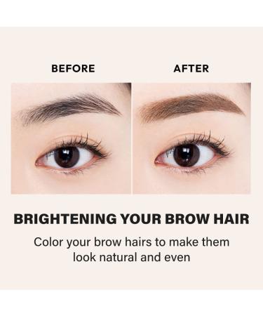 ETUDE HOUSE Color My Brows 3 Red Brown 4.5g | Eyebrow Mascara for Natural Makeup | Kbeauty 0.15 Ounce - Buy Online on GoSupps.com