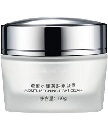 Laluerck Facial Makeup Toning Light Cream Hiding Pores Whitening Cream Moisturizer Facial Modification Cosmetics - Buy Online on GoSupps.com