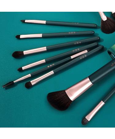 Professional 14-Piece Makeup Brush Set - Synthetic Hair & Wood Handle - High-Quality Makeup Tools Kit for Flawless Application - Buy Online on GoSupps.com