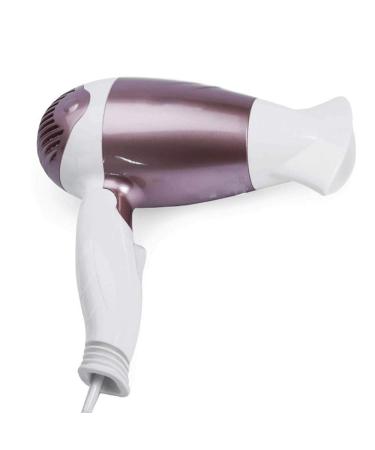 ADITAM Folding Hairdryer 1200W Powerful Hair Dryer Portable Travel Fast Drying Hair Lightweight Quiet Blow Dryer Double The Comfort