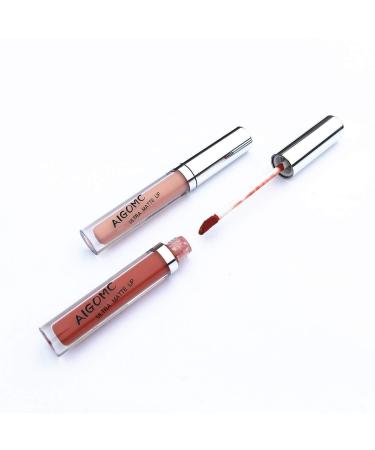 3 Pieces Waterproof Matte Lip Gloss Set - Long Lasting Moisturizing Lipstick - Sexy Makeup Cosmetics | #04 - Buy Online on GoSupps.com