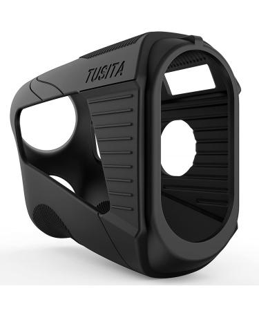 TUSITA Silicone Case Compatible with Bushnell Tour V5 Black