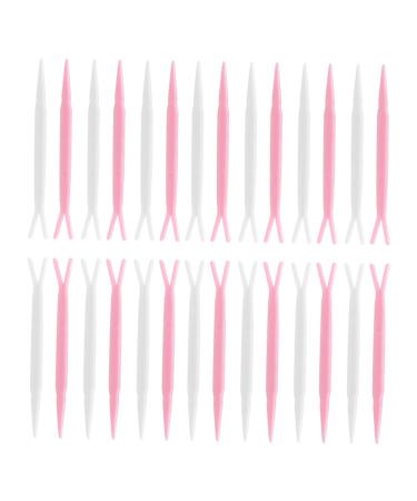 Angoily 100pcs Double Eyelid Y-shaped Fork Stickers Eye Makeup Tools Eyelid Sticker Applicator Eye Patch
