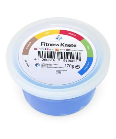 ATC Handels GmbH Therapy Putty 85g Putty for hand training Therapy Modeling Clay 170g blue extra firm