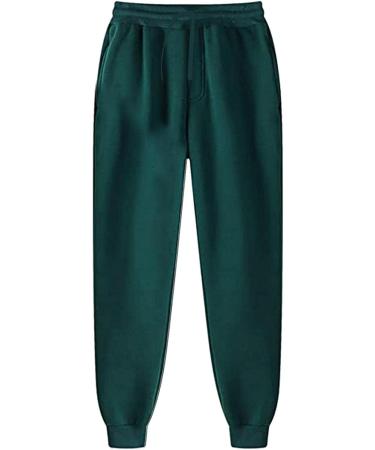 Winter Fleece Men's Sweatshirt and Sweatpants Set in Green - X-Large - Buy Online on GoSupps.com