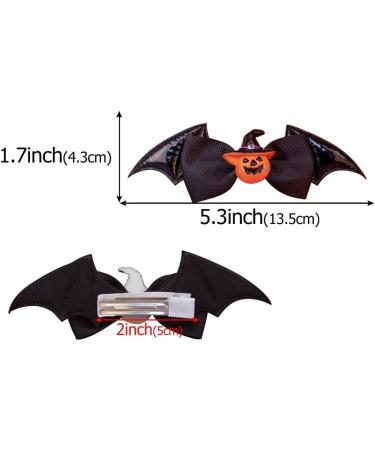 Limtula Girls Hair Clips Gothic Halloween Cosplay Devil Wing Hairpin Headwear Punk Hair Jewelry Unique Black Headwear Pink - Buy Online on GoSupps.com
