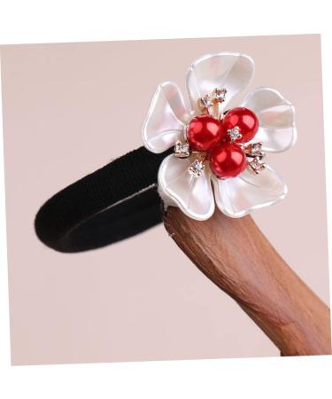 Beatifufu Hair Accessories Hair Rope Flowers Ponytail Holder Flower Hair Tie Multi- Premium Hair Scrunchies Women Hair Scrunchie Miss Synthetic Shell Flower Resin Jiangnan Christmas - Buy Online on GoSupps.com