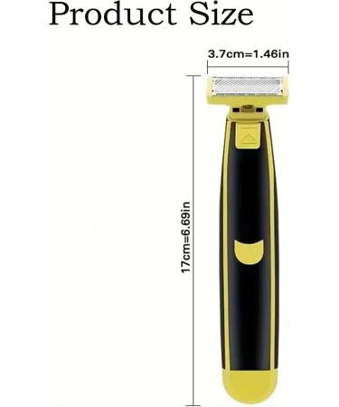 Stellaya Shaver Stellaya Dull Body Washed and Dry Shaver Full Body Washed Wet and Dry Shaver 2 Pcs Stellaya Mens Shaver Waterproof Rechargeable with 4 Types of Limited-Length Combs (1) - Buy Online on GoSupps.com