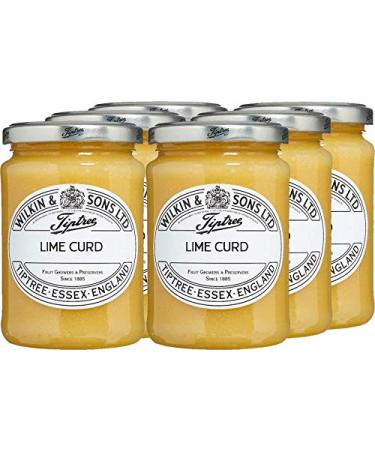Wilkin & Sons Ltd Wilkin & Sons Tiptree Pack of 6 Lime Curd Pots for Vegetarian and Celiac Diets 312g