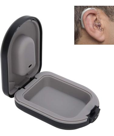 Hearing - Aid Case Behind The Ear Hearing - Aid Case Waterproof Portable Drop Resistance Hearing - Aid Storage Box Black - Buy Online on GoSupps.com