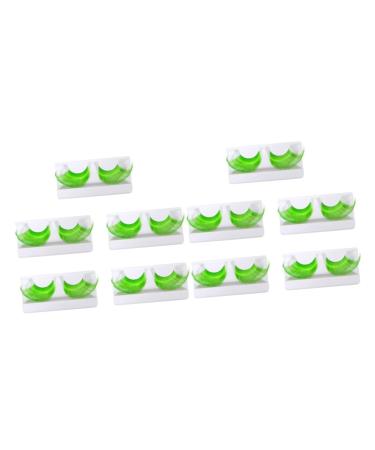 Didiseaon 10 Pairs Halloween Extra Long False Eyelashes Halloween False Eyelashes Halloween Party Favor 3d Eyelashes Colored Mascara Fake Eyelash Dance Costume Chemical Fiber Cosplay Girl