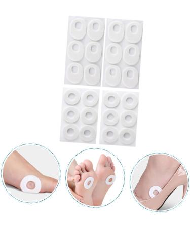 DOITOOL 4 Sheets Corn Stickers Invisible Tape Stickers Supplies Corn Protectos Pads for Foot Soft Foam Cushions Self- Adhesive Corn Cushion Pads Foot Felt Pads - Buy Online on GoSupps.com