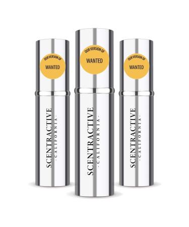 CA Perfume Impression of Wanted For Men Replica Version Fragrance Dupes Concentrated Long Lasting Eau de Parfum Spray Refillable Atomizer Bottle 0.17 Fl Oz/5ml-X3 AZZR WANTED IMPRESSION 0.51 Fl Oz (Pack of 1)
