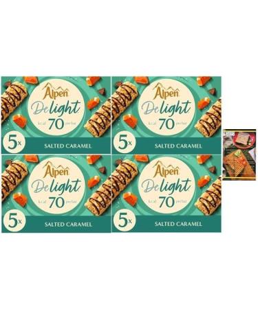 Alpen Delight Salted Caramel x4 and Kitchenfella Healthy Eating Challenge - Buy Online on GoSupps.com