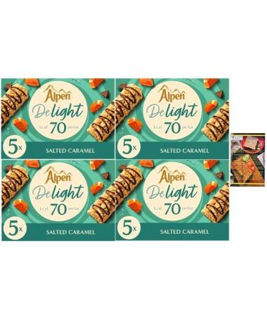Alpen Delight Salted Caramel x4 and Kitchenfella Healthy Eating Challenge - Buy Online on GoSupps.com