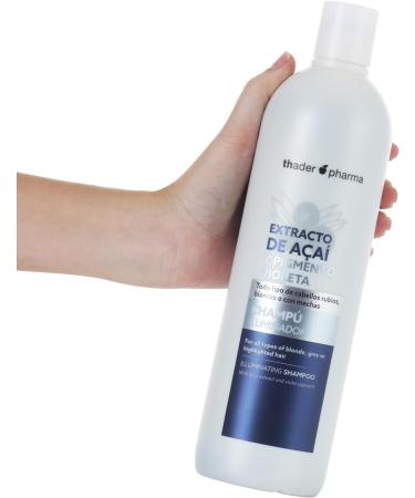 Thader Th Pharma Brightening Shampoo with Acai Extract/Violet Pigment 750 ml - Buy Online on GoSupps.com