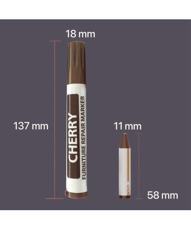 Premium Furniture Repair Kit - 13 Wood Markers & Wax Sticks for Scratch Repair on Wood Floors - Buy Online on GoSupps.com