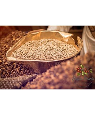 Haraaz Green Coffee AA |Premium Roh coffee 100% Arabica |Speciality Coffee |Whole beans |Green coffee from Yemen |Raw coffee beans for roasting (350) 350.0 gram