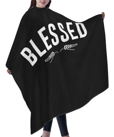 Shop 66x55 Blessed Christian Barber Cape | Cool Jesus Gifts for Men & Women - Large Hair Cutting Cape - Buy Online on GoSupps.com