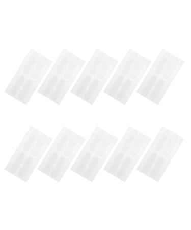 Mipcase 40 Autocollants Cosm tiques Correcteurs d'Oreilles en Silicone 4 30X1 30X0 10Cm Soutien Invisible Longue Tenue Minimisant Irritation pour Travail et Loisirs
