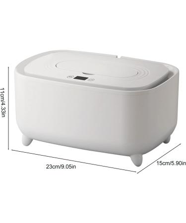 Baby Wipe Warmer Dispenser | Adjustable Temperature | Large Capacity | Infant Wet Towel Heater (White) - Buy Online on GoSupps.com