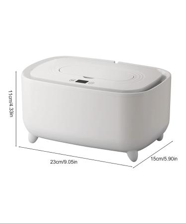 Buy Baby Wipe Warmer - Large Capacity Constant Temperature PP Material - Perfect for Infants (Pearl White) - Buy Online on GoSupps.com