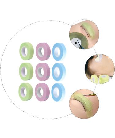 Buy NOLITOY 12 Rolls Lash Tape & Cup Holder - Eyelid Tape for Eyelash Grafting Medical Eye Patch & Hair Care - Non-Woven Fabric Grooming Tool - International Shipping - Buy Online on GoSupps.com