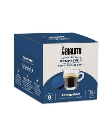Bialetti Café Dolce Gusto® compatible capsules - Cremoso - 16 Capsules