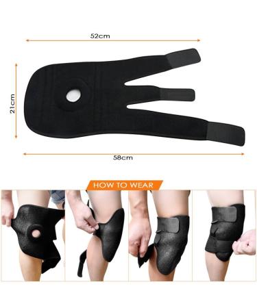 Rseuphiee Knee Brace Work Knee Pads Sports Compression Knee Brace for Men and Women Patellar Knee Brace - Buy Online on GoSupps.com