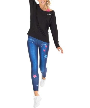 Winshape Women's Ultra Light Modal Long Sleeve Shirt MCS002 S Black - International Shipping Available - Buy Online on GoSupps.com