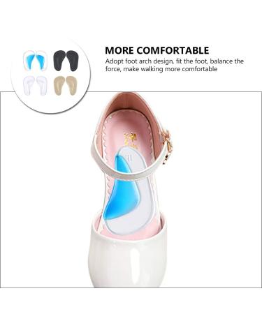 4 Pairs Kids Arch Support Insoles - Flatfoot Corrector Ball of Foot Pads for Orthopedic Comfort - Buy Online on GoSupps.com