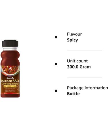 Sempio Korean BBQ - Gochujang Bulgogi Sauce 300g - Buy Online on GoSupps.com