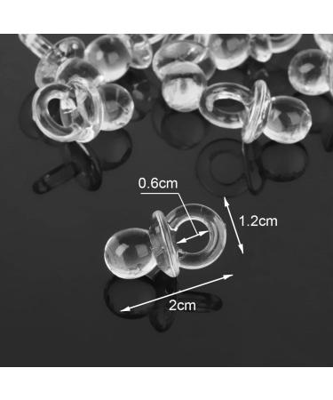 Buy Tiuimk Mini Acrylic Pacifiers - Transparent 50pcs | International Shipping Available - Buy Online on GoSupps.com