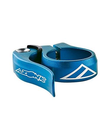 AZONIC Quick Release Seat Post Clamp 34.9mm Blue