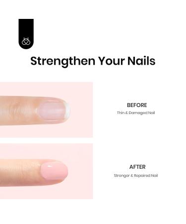 Beetles Color Base Gel Nail Polish Set 6 Sheer Neutral Shades Porcelain Doll Pink & Strengtheners for Perfect French Tips | 0.25 Fl Oz Each - Buy Online on GoSupps.com