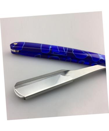 Beavorty Metal Razor - Handcrafted Straight Hair Clip with Mother-of-Pearl Horse Design | Safe Manual Razor for Men - Buy Online on GoSupps.com