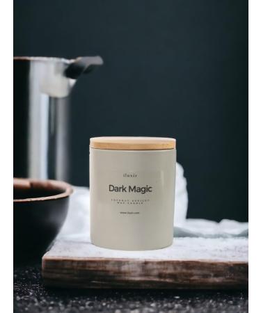 Dark Magic Candle - Luxury Non-Toxic Coconut-Apricot Wax Candle | 60+ Hours Burn | Musky Cologne Scent | Perfect Gift for Men & Women - Buy Online on GoSupps.com