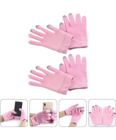 FRCOLOR 2 Pairs Moisturizing Gloves Hands Care Mittens Screen Touch Gloves Hand Spa Gloves Skin Care Gloves Night Gloves Moisturizing Sleeping Gloves Miss Polyester Lotion Repair Pink - Buy Online on GoSupps.com