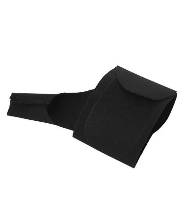 Thumb Wrap Guard | Lightweight Adjustable Thumb Support Brace for Sports - Black (Left Hand - Buy Online on GoSupps.com