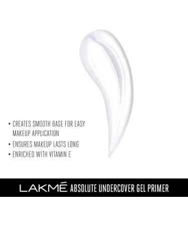  LAKM Lakme Absolute Under Cover Gel Primer White 30g - Buy Online on GoSupps.com