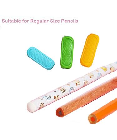Buy 8 Universal Ergonomic Pencil Grips for Kids & Adults | Handwriting Aids Finger Grip Holders for Posture Correction | Left & Right-Handed Writing Help - Buy Online on GoSupps.com