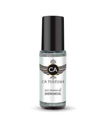 CA Perfume Impression of Tiziana Andromeda For Women Replica Fragrance Body Oil Dupes Alcohol-Free Aromatherapy Sample Travel Size Concentrated Long Lasting Attar Roll-On 0.14 Fl Oz/4ml-X1
