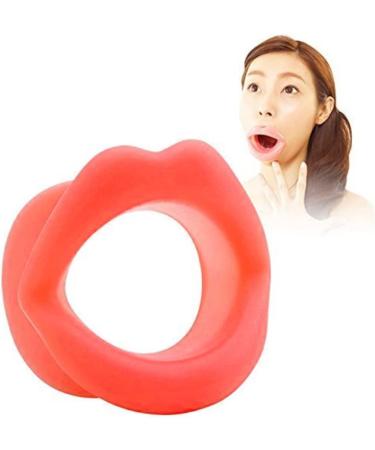 Lips Trainer Silicone Rubber Facial Mouth Muscle Tightener Face Lifting Beauty Tool Lips Trainer - Buy Online on GoSupps.com