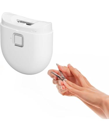Electric Nail Clipper with 2 Speed Switching Splash Preventing Auxiliary Lighting High Accuracy CNC Blade Wide Application for Elderly People Toddler - Buy Online on GoSupps.com