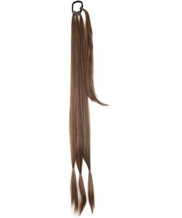 Ponytail Extension Braided Ponytail Extension 34'' DIY Long Braid Ponytail Extensions with Elastic Rubber Band Silky Straight Wrap Around Synthetic Hairpiece for Women Ponytail Hair Extension(Color:M2 85CM-160g M2-30 - Buy Online on GoSupps.com