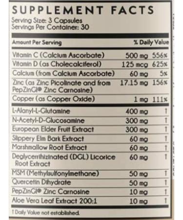 Terra Origin Healthy Gut Capsules â€“ Boost Immunity with Vitamin C & D (90 Caps) - Buy Online on GoSupps.com