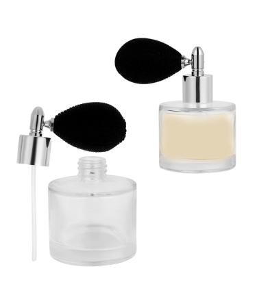 Ipetboom 50ml Perfume Bottle Vintage Spray Bottle Empty Refillable Perfume Glass Bottle perfume bottle for Perfume Home Decoration