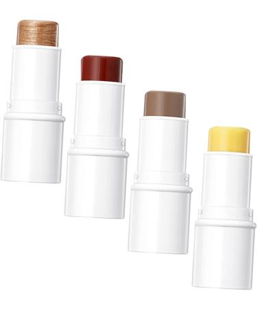 Healvian 3 Sets Contour Stick Highlighter Makeup Stick Face Stick Neopentyl Di(ethylhexanoate) Ester 1 g (Pack of 1) As Shownx3pcs - Buy Online on GoSupps.com